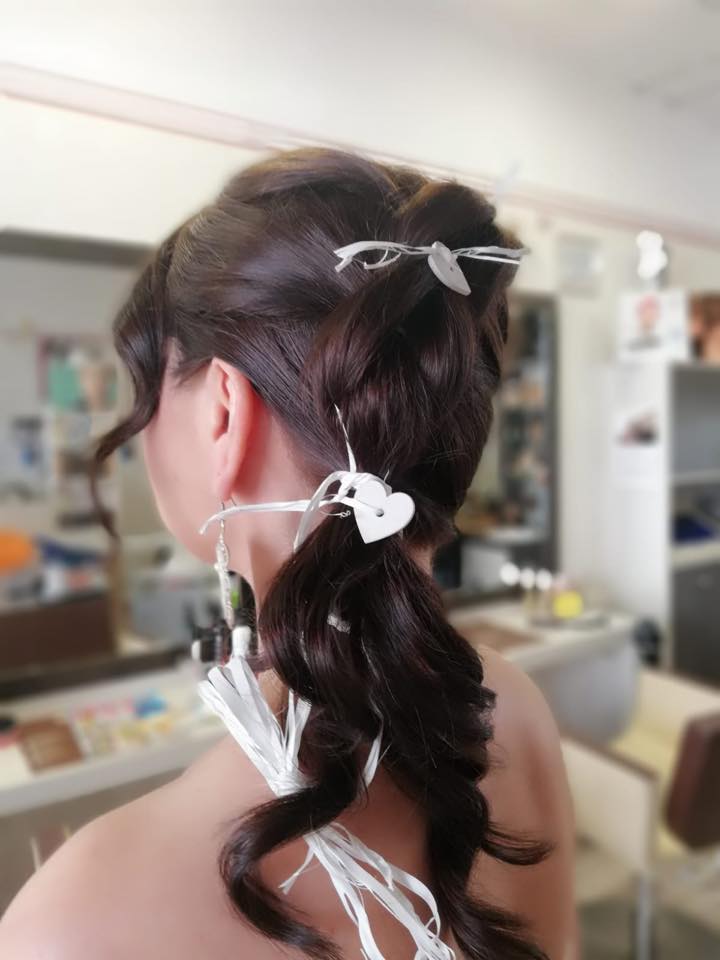 treccia sposa laterale