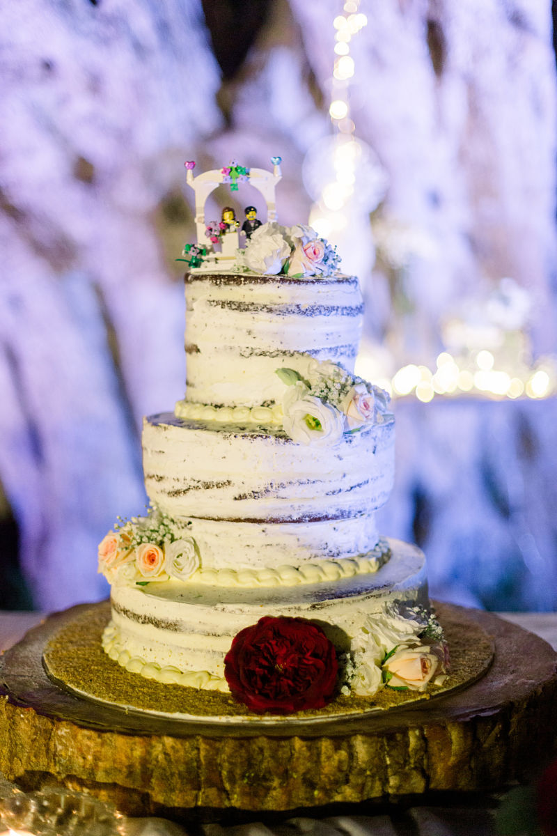 naked cake boho chic
