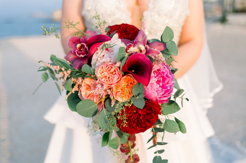 bouquet boho chic