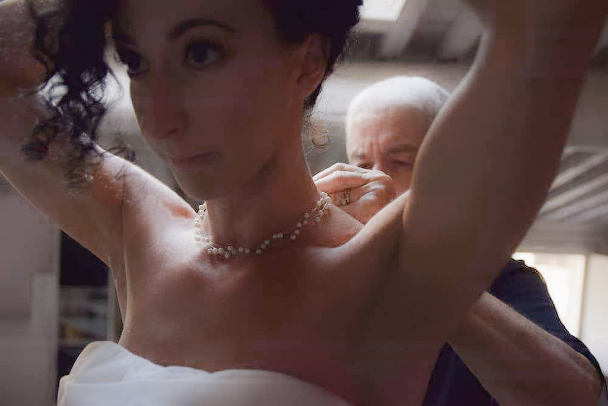 vestizione sposa