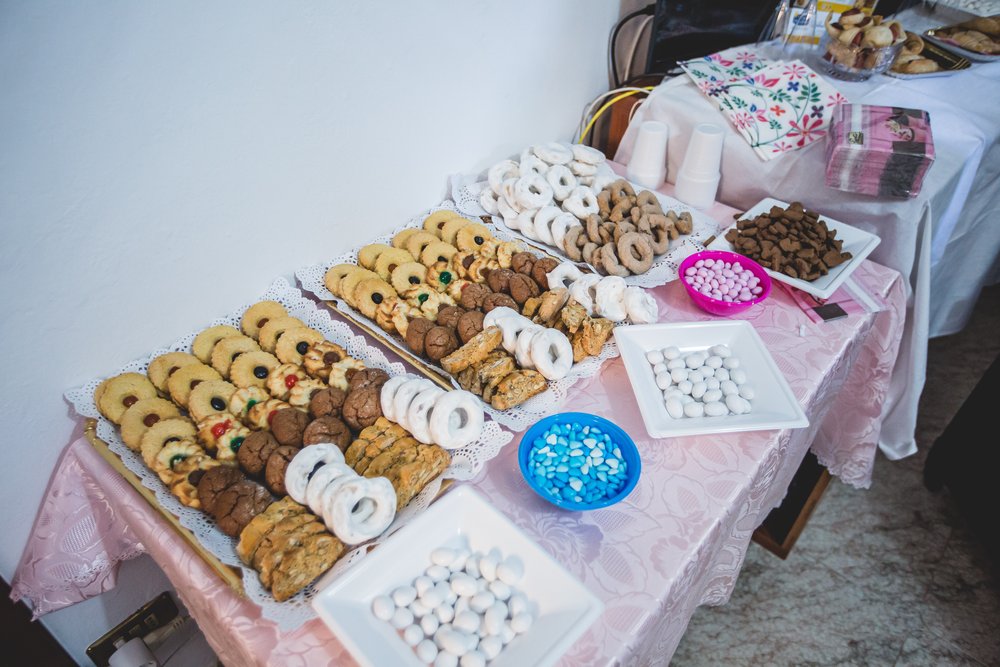 buffet di benvenuto casa degli sposi