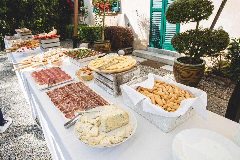buffet di nozze