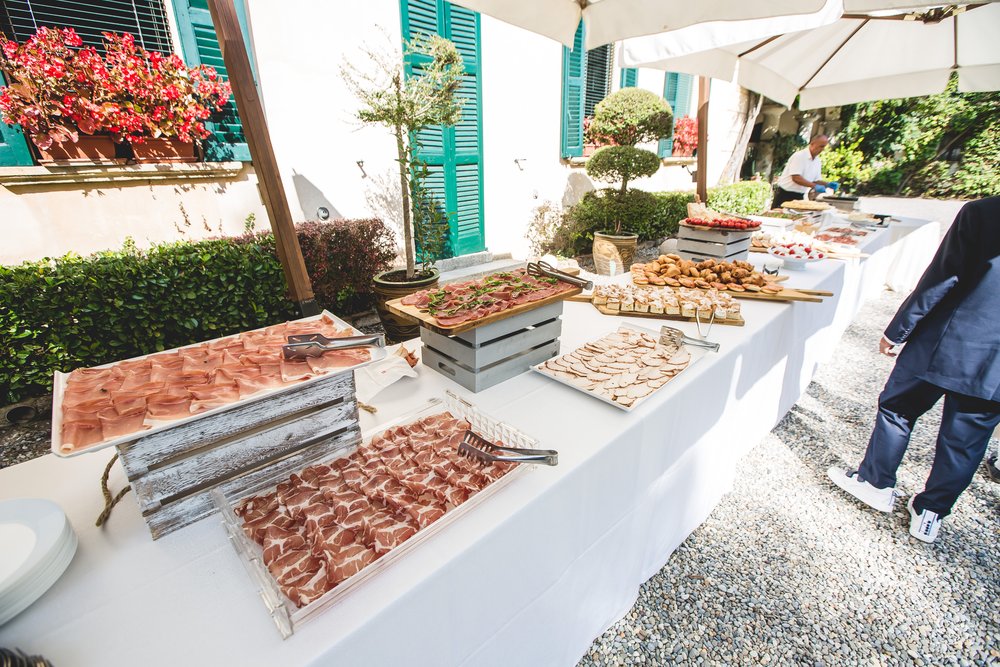buffet di nozze